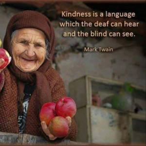 BK language deaf hear, blind see