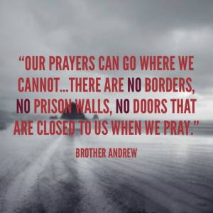 no borders to prayer