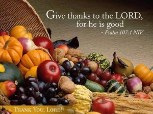 THANKS give thanks to the Lord - Psalm 107