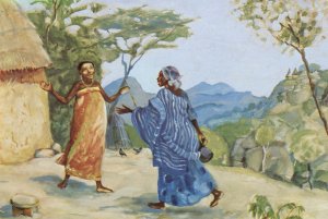 The Visitation - Mary and Elizabeth meet - Luke 1:39-45