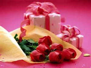 bouquet of valentine roses